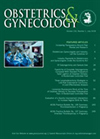 OBSTETRICS AND GYNECOLOGY杂志封面